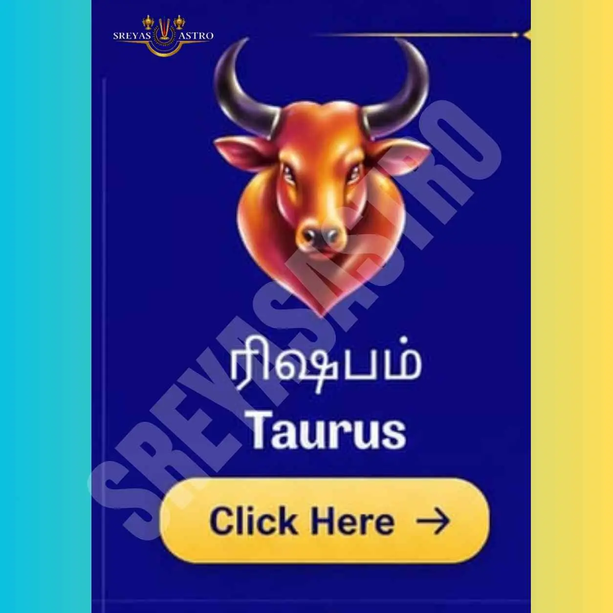 ரிஷப ராசி பலன் - Taurus Rasi Palan - SreyasAstro
